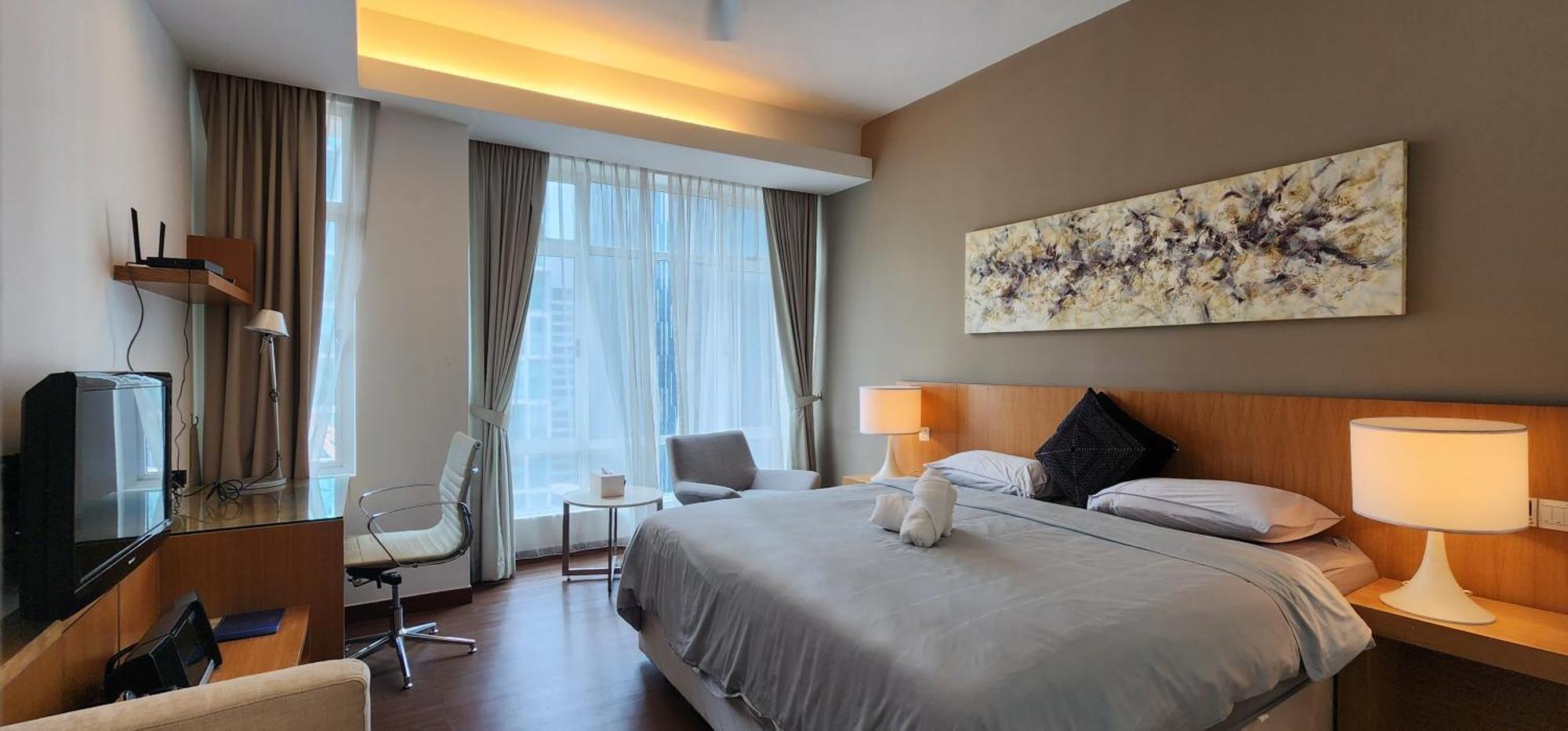 Cozy Super King Bed Studio Walking To Petronas Klcc กัวลาลัมเปอร์ ภายนอก รูปภาพ
